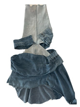 Load image into Gallery viewer, Deconstructed Denim Dress/Shirt
