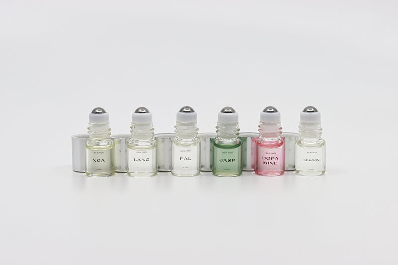 TRY ME - 6x2ml Glass Steel Roller Set