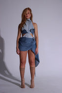 Deconstructed Denim Dress/Shirt